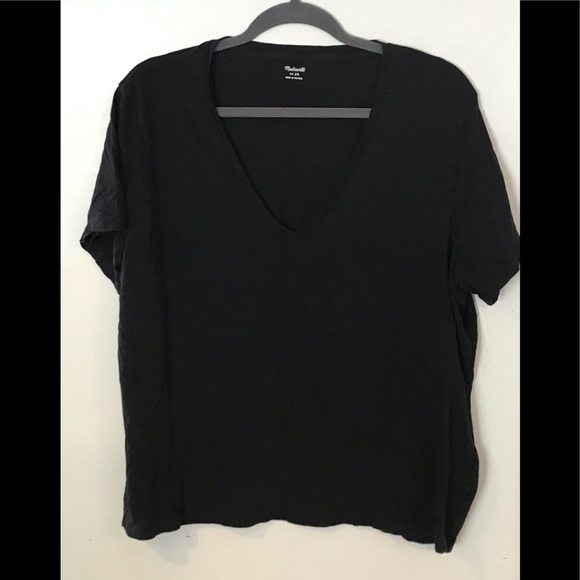 Madewell basic V neck T-shirt back EUC - Picture 8 of 8